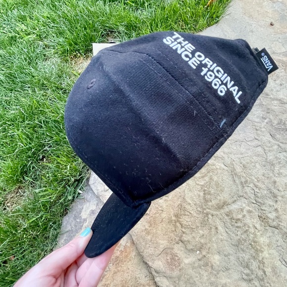 NWT VANS SNAPBACK HAT BLACK CHECKERBOARD NEW LOGO - Picture 12 of 14